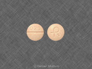 SMALL ROUND PINK XANAX